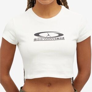 Travis Scott Nike Jordan Slim Tee Cropped